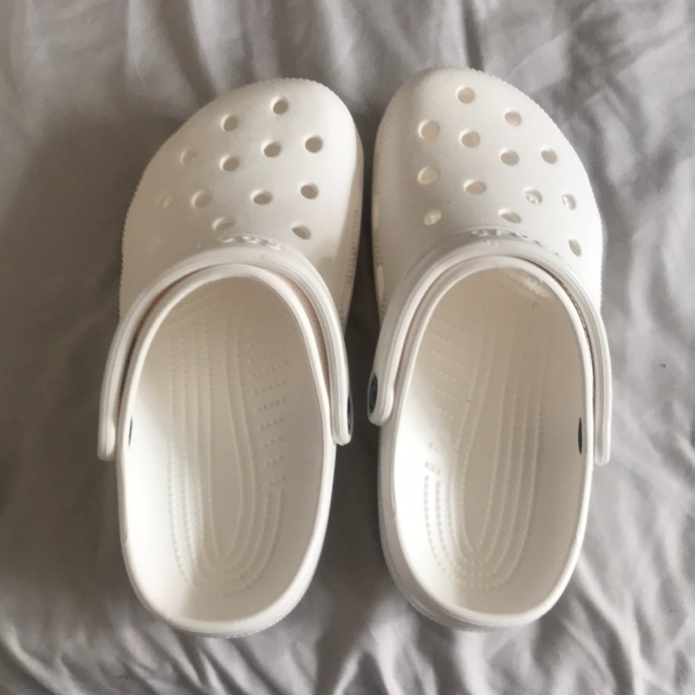 White Crocs - Picture 1 of 3